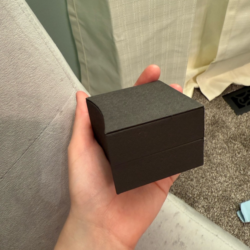 Elegant Black Accessory Box